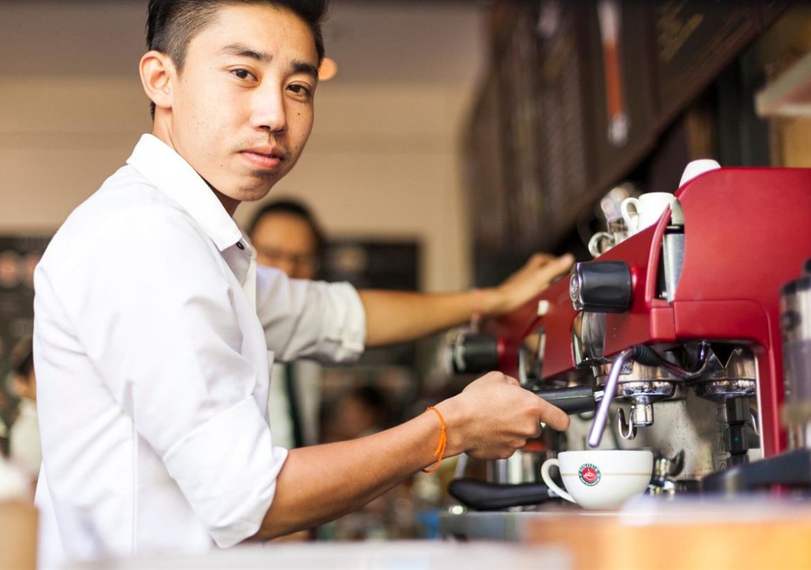 BARISTA CLASS IN SHINOUK COFFEE PAVILION