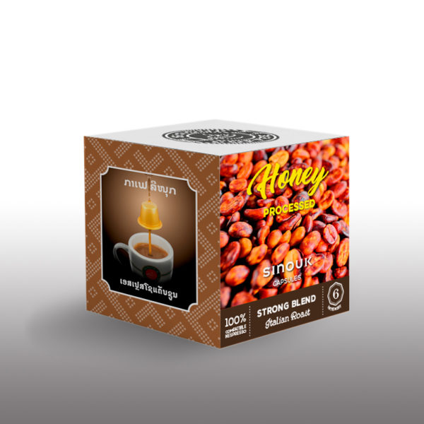 Honey Process Capsules by Sinouk Coffee - Italian Roast